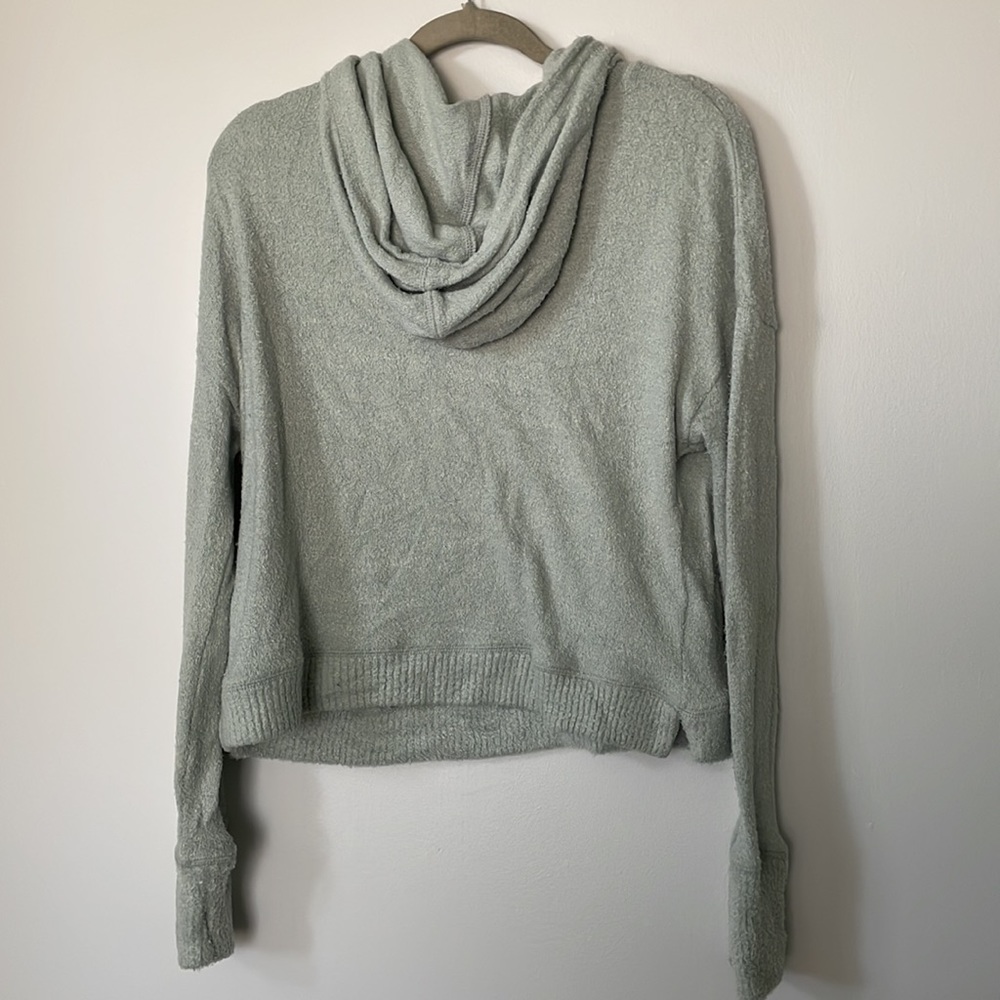 Z Supply Light Blue Hoodie Sweatshirt - Large - Picture 3 of 3